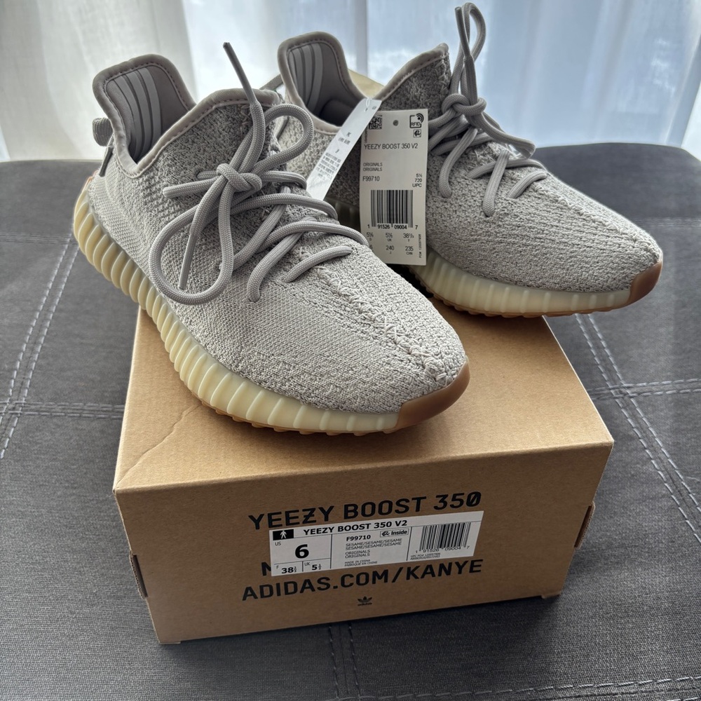 NEW Adidas Yeezy Boost 350 V2 Sesame